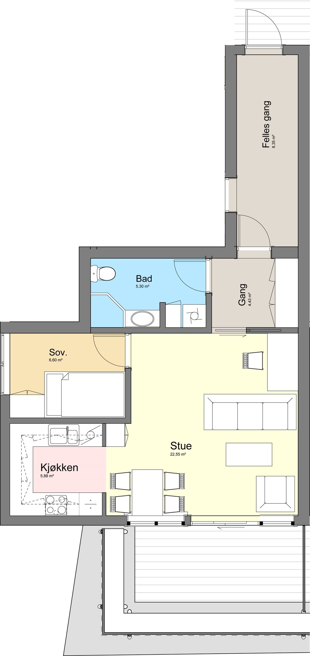 A71-103 Leilighet 2 liten Galleribilde