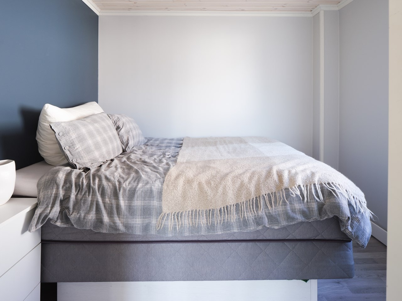 Fint soverom malt i fine toner Galleribilde