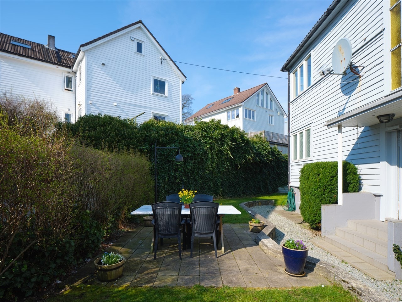 Fint, felles uteområde Galleribilde