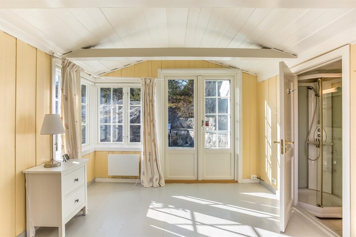 Fra gjestehytten som ligger foran hovedhytten Galleribilde