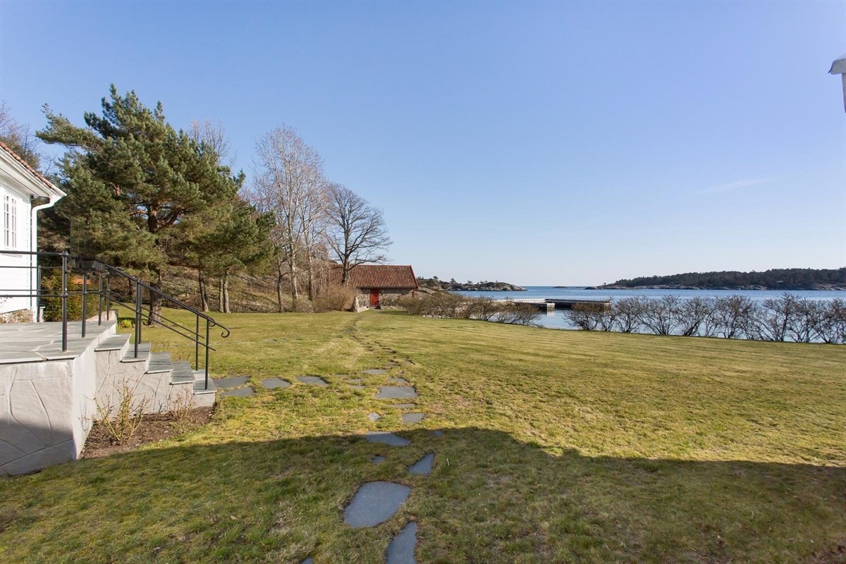 Del av hagen Galleribilde