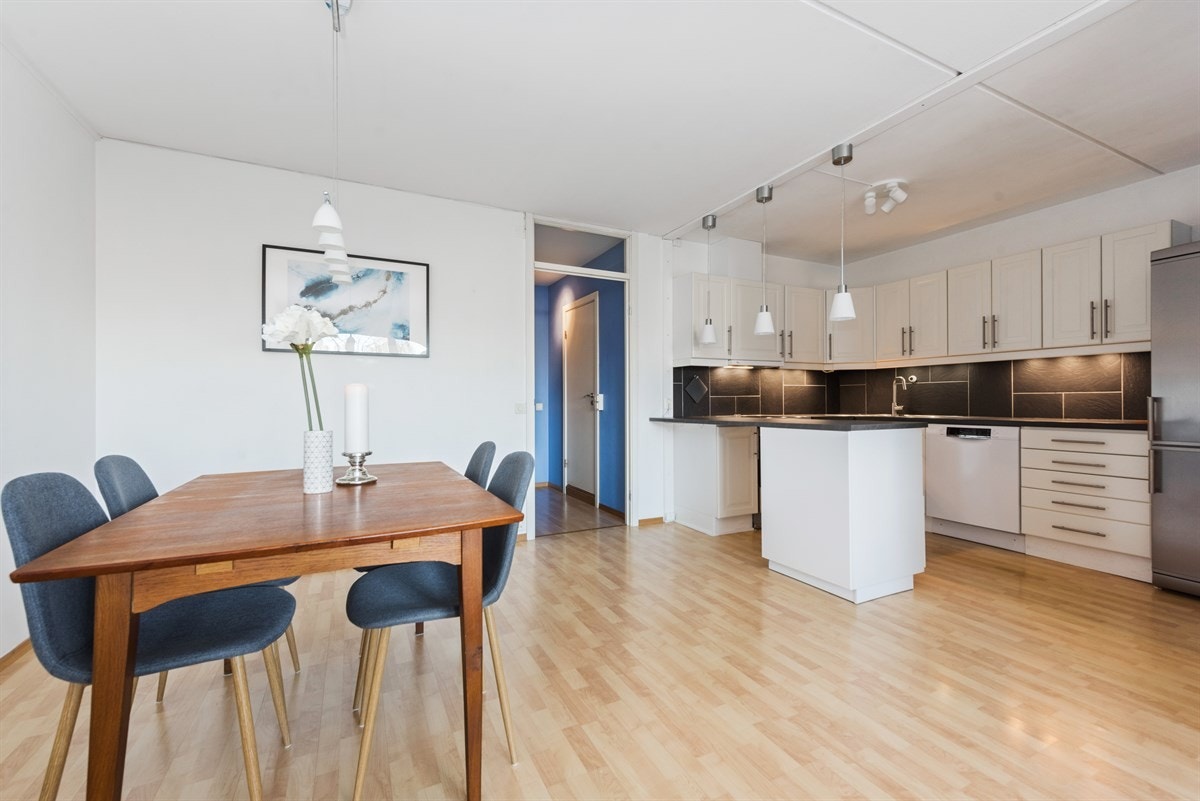 Åpen kjøkken stue løsning Galleribilde