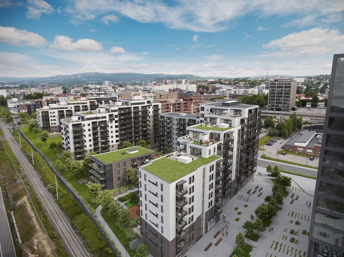 Velkommen til Lørenporten! Dette er salg av en kontraktsposisjon for leilighet nr. 72 i bygg C5 i prosjektet Lørenporten. Illustrasjonsbilde lånt av Selvaag Bolig.