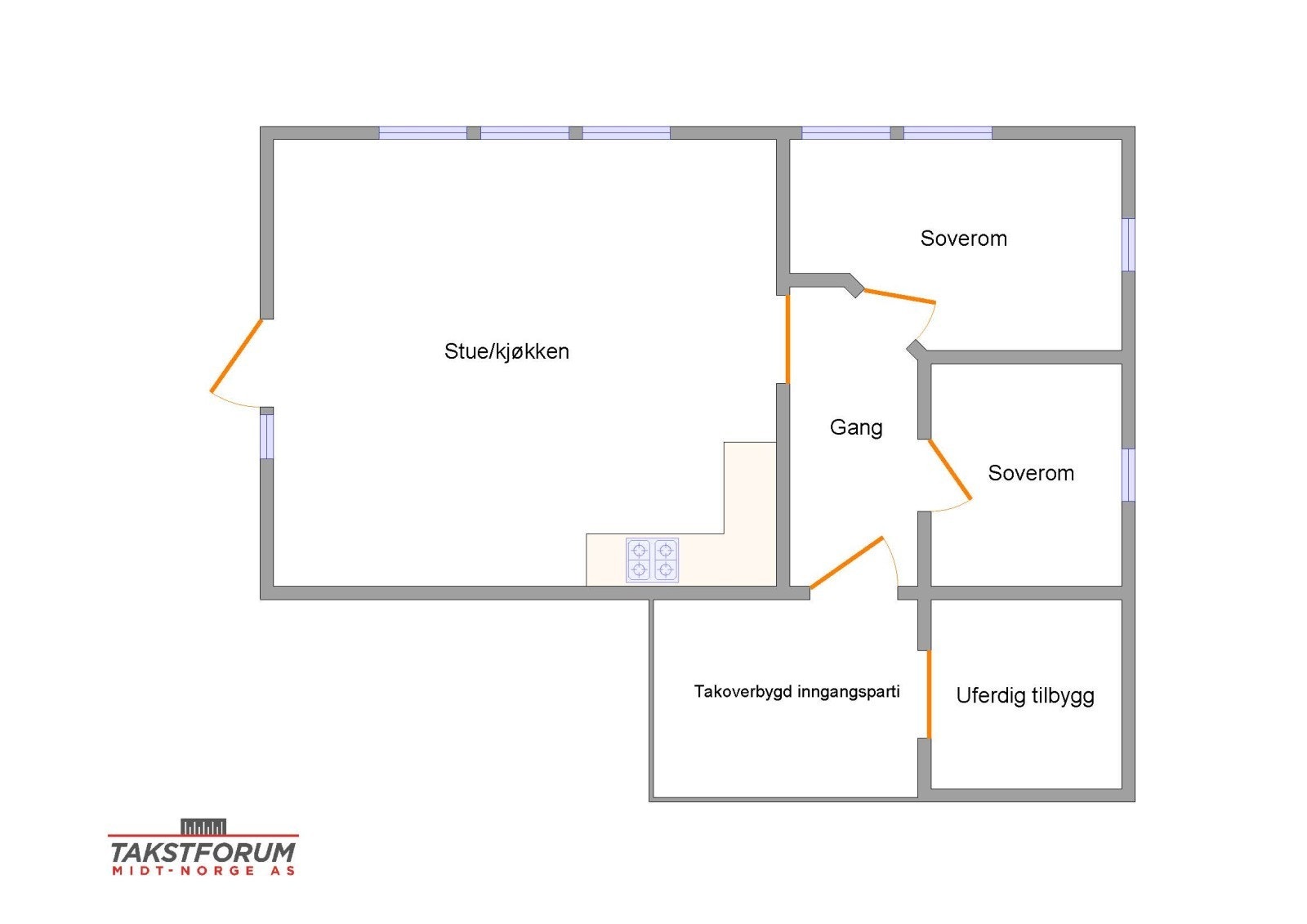 Planskisse. Galleribilde