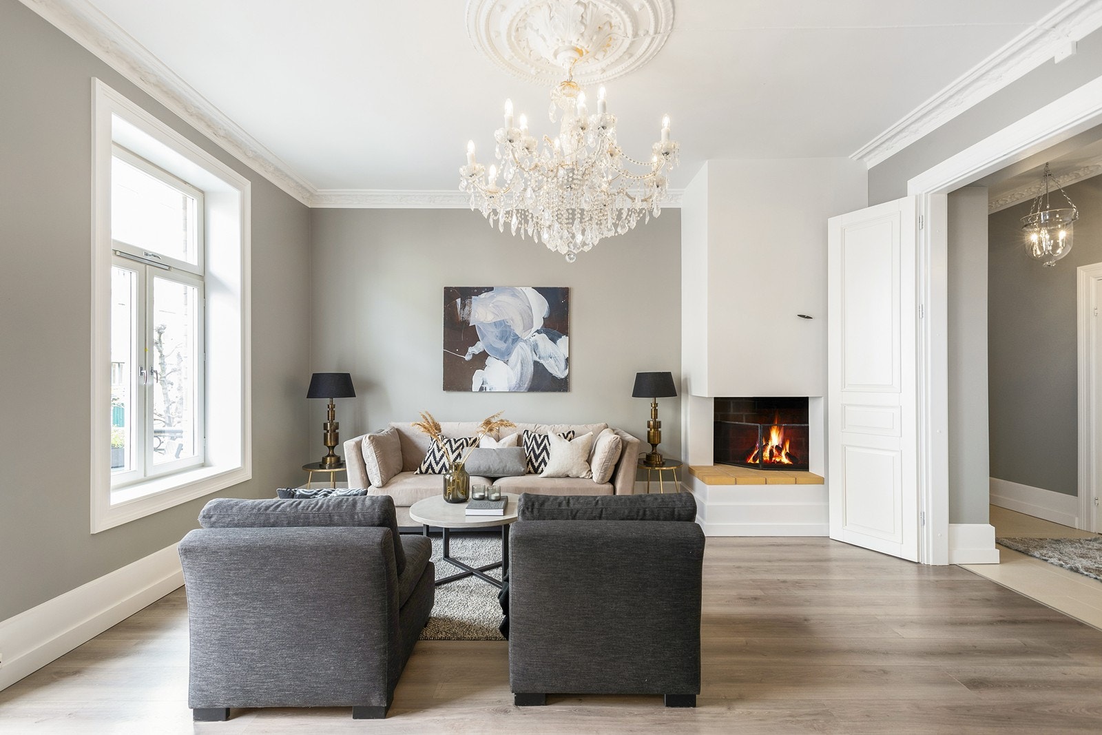 Leiligheten ble betydelig oppgradert i 2013/2014 Galleribilde