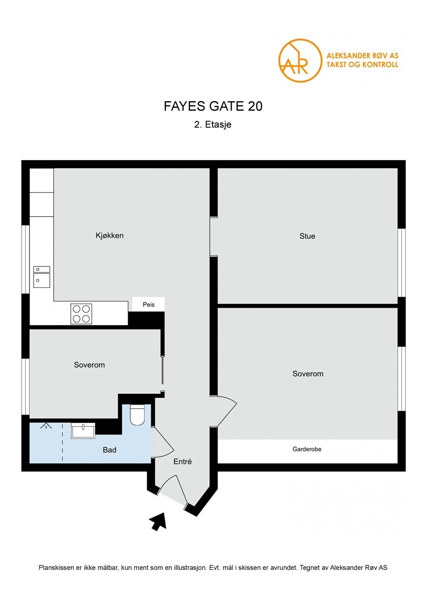 Plantegning. Galleribilde