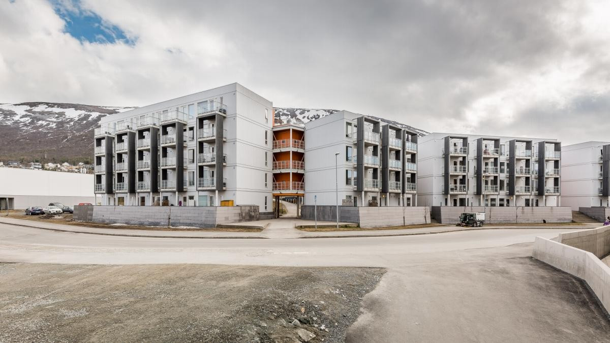 3-roms leilighet med vestvendt beliggenhet
