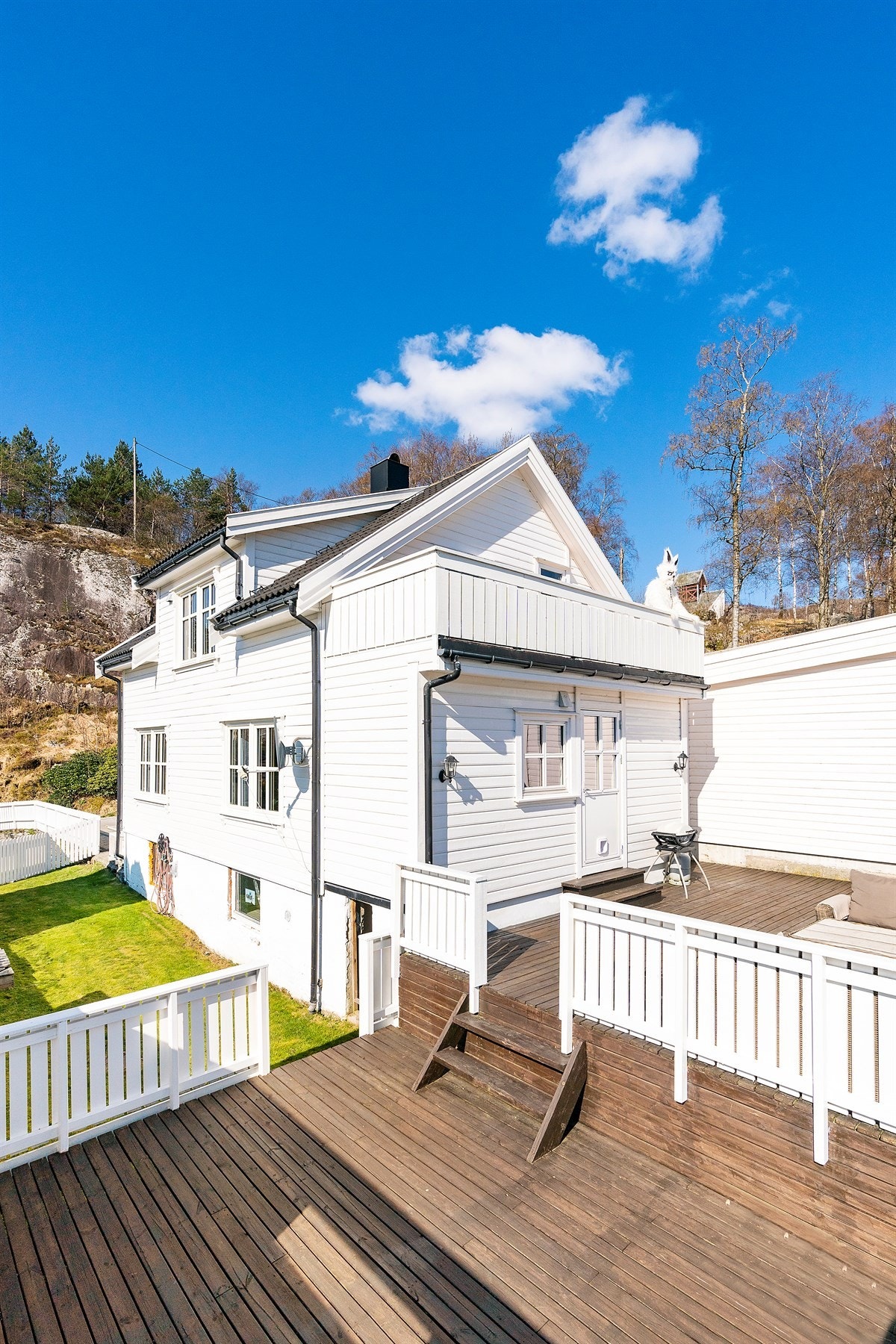 Flotte terrasser med adkomst fra stuen Galleribilde