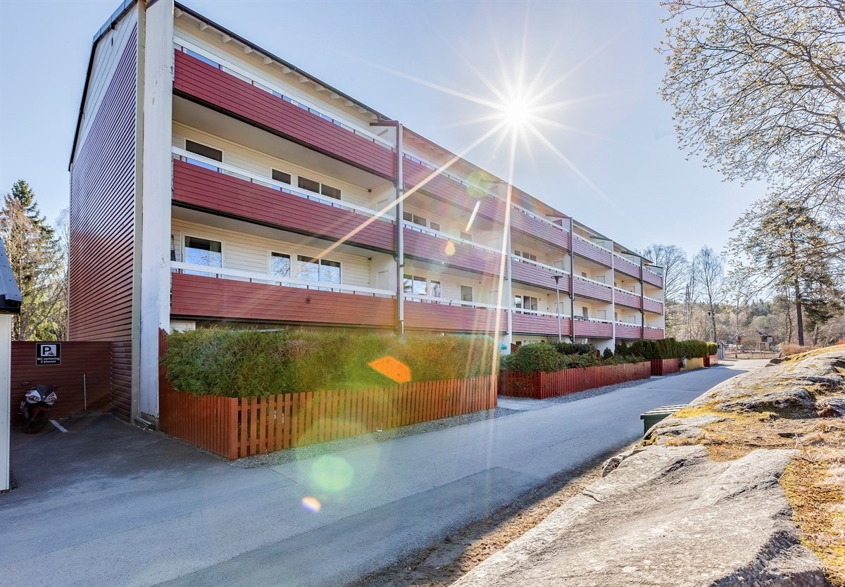 Idyllisk beliggenhet rett ved marka. Galleribilde