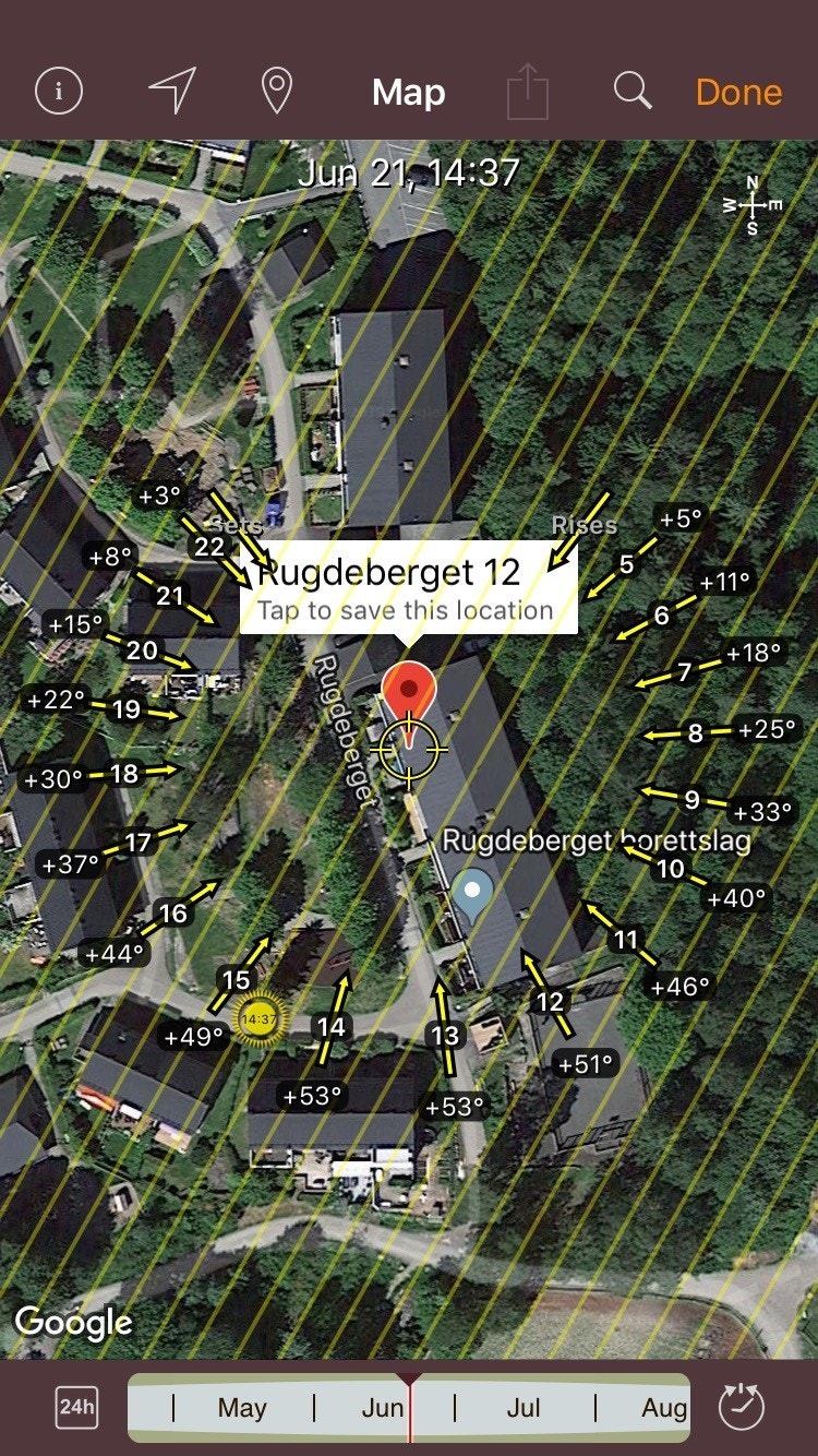 Soldiagram for Rugdeberget 12. Galleribilde