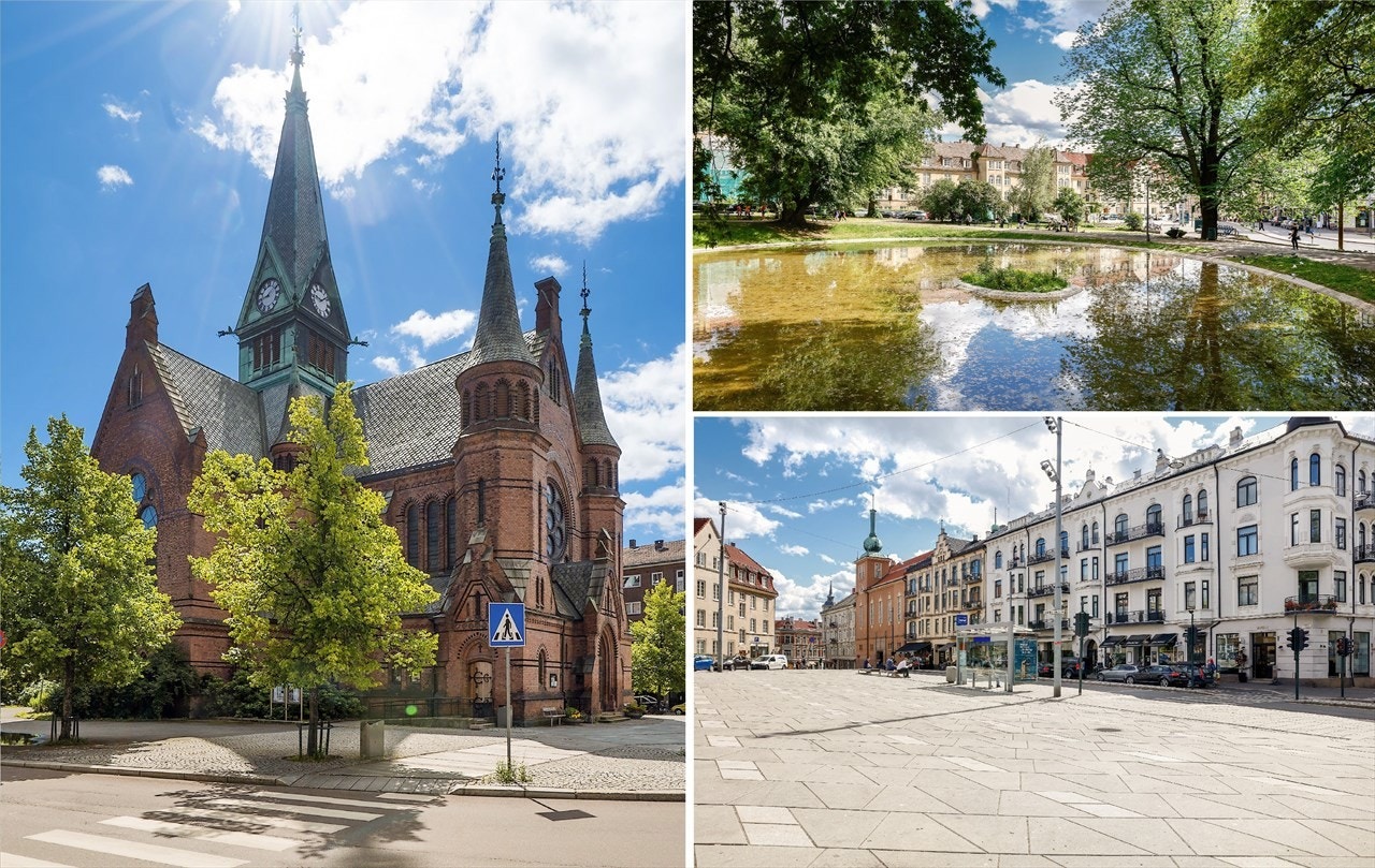Sagene og St.Hanshaugen kan tilby flotte parker, flere koselige kaféer, restauranter og andre forretninger! Galleribilde