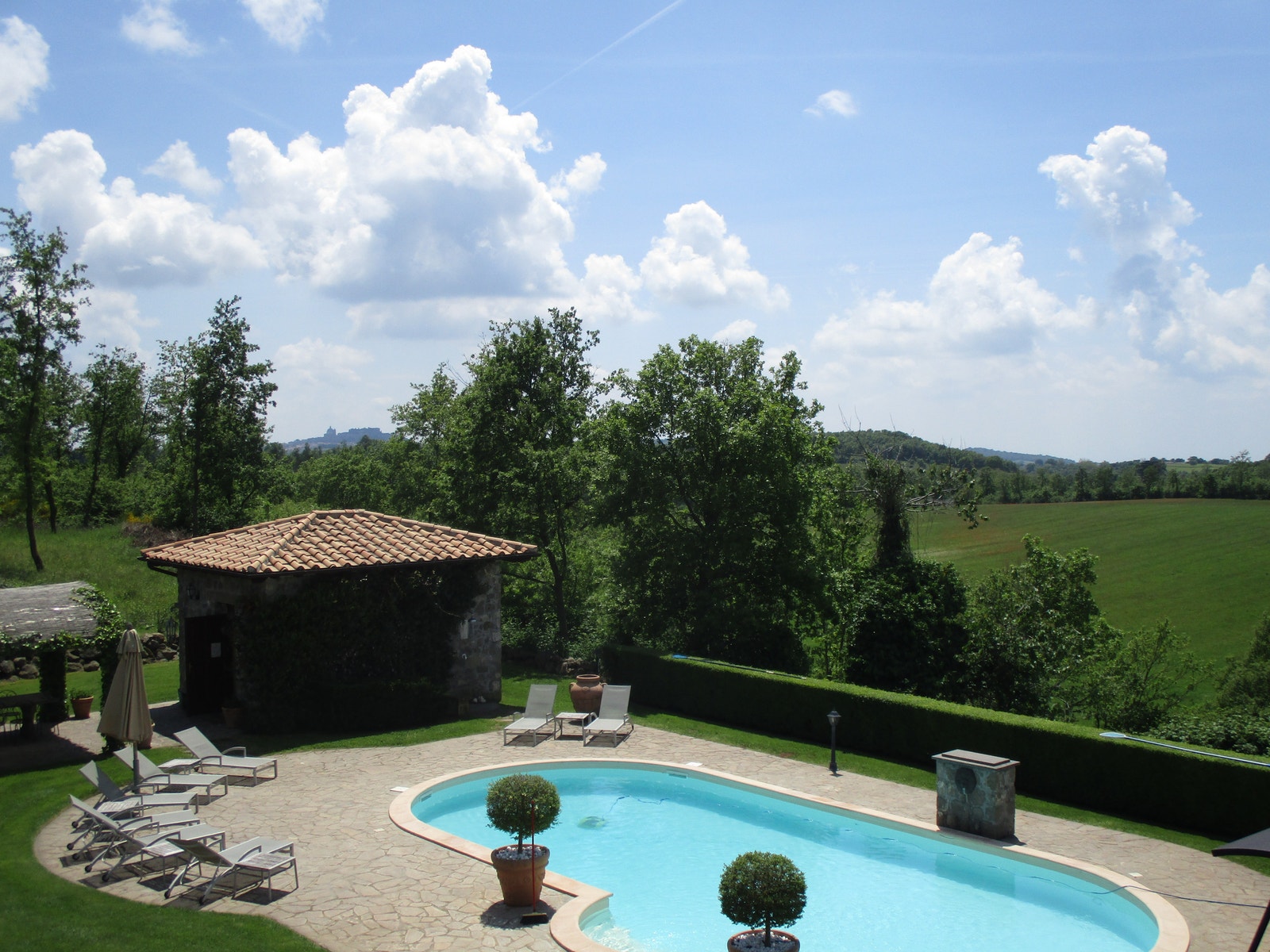 Pool området Galleribilde