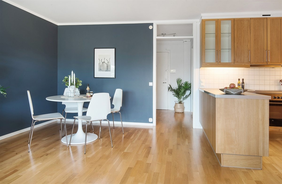 Spisestue med plass for spisebord Galleribilde