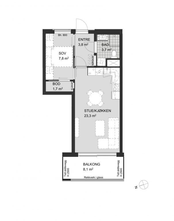 Planløsning Galleribilde