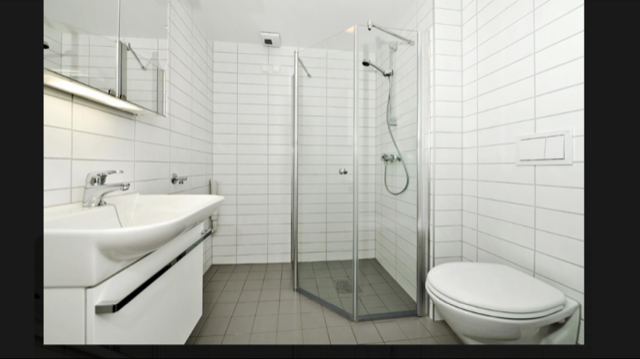 badet, vaskemaskiner kan inkl. i leien Galleribilde