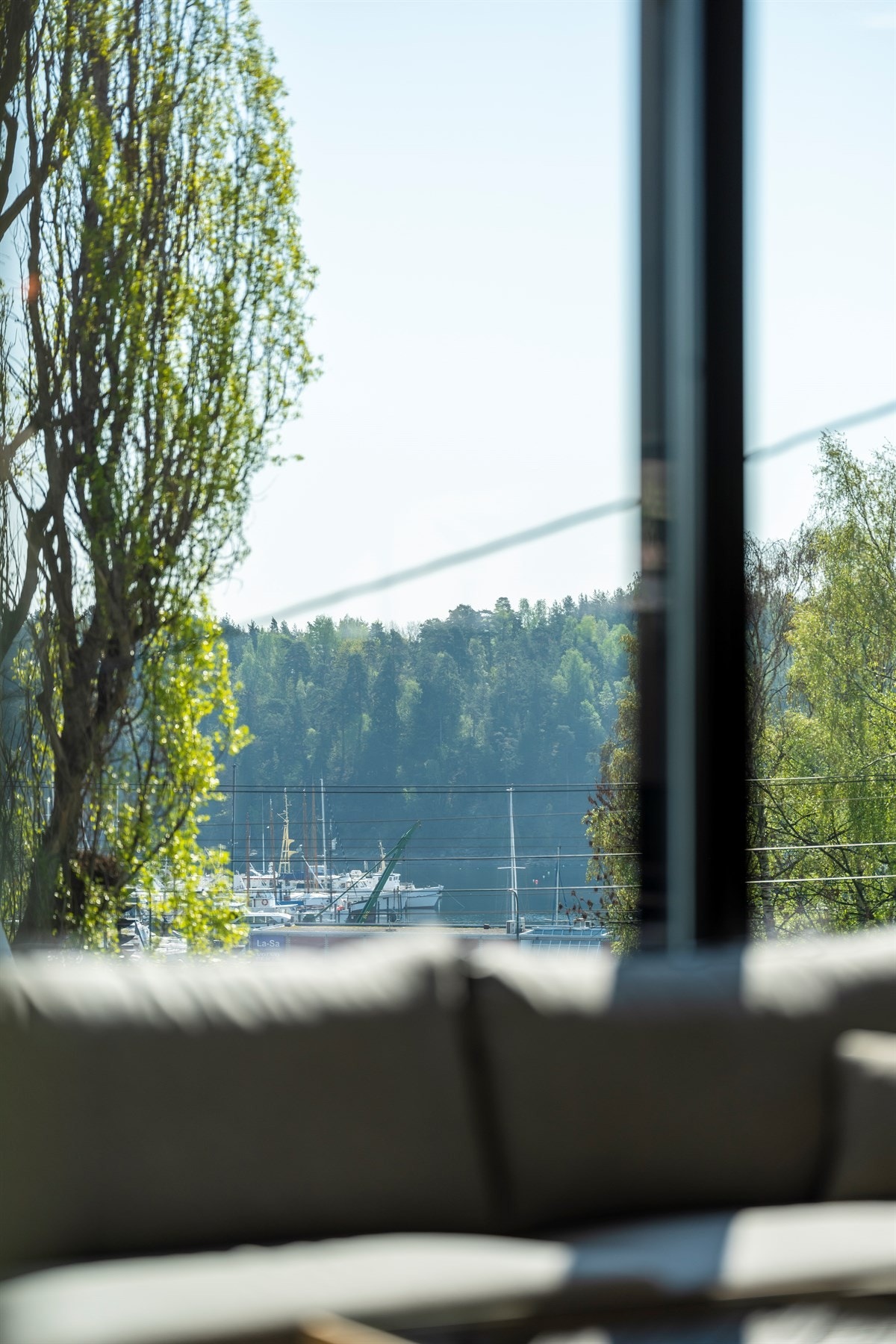Utsikt mot Bygdøy/Bestumkilen. Galleribilde
