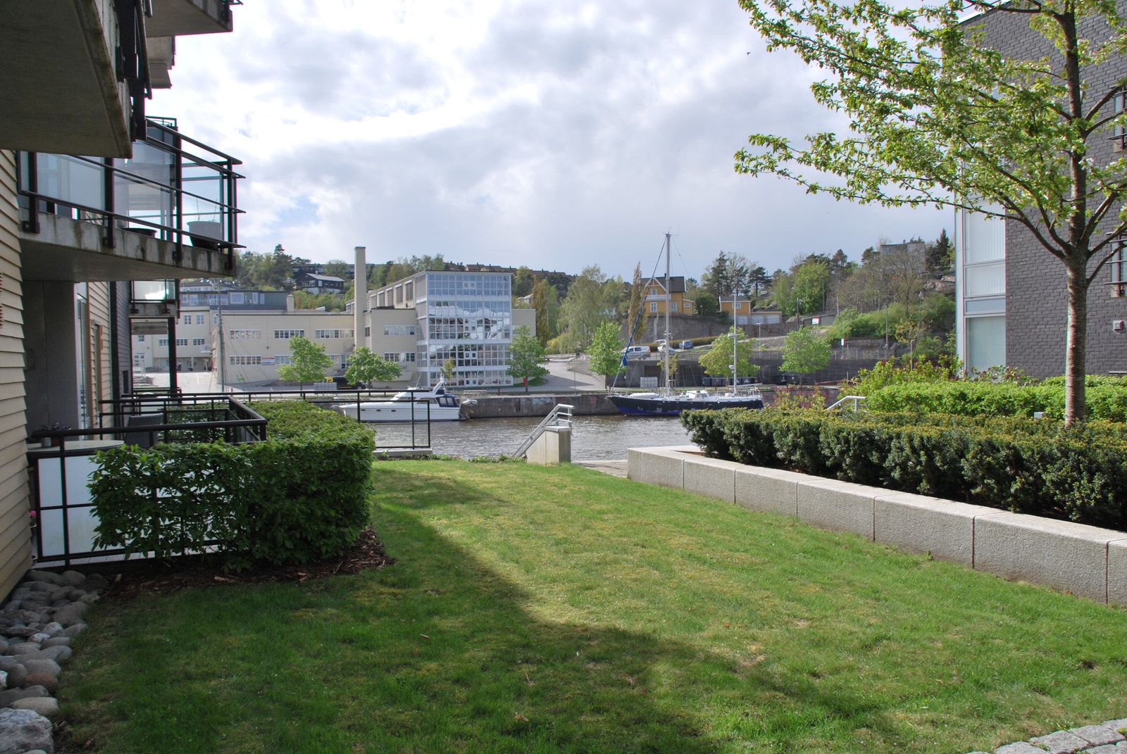 Uteområde utenfor leiligheten Galleribilde