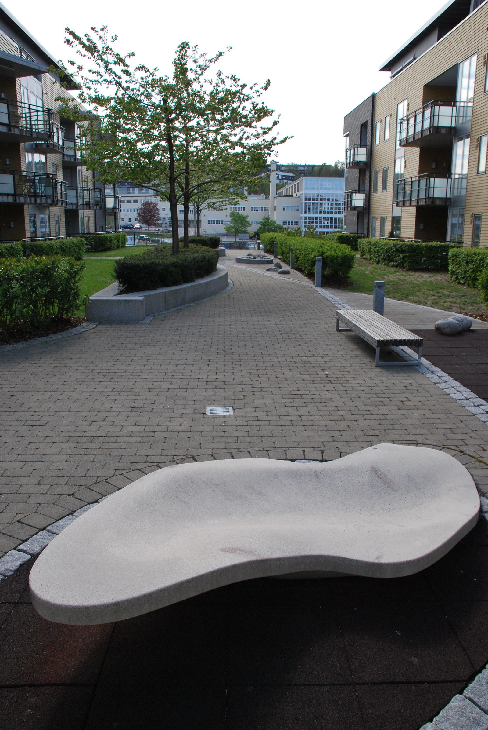 Uteområde utenfor leiligheten Galleribilde