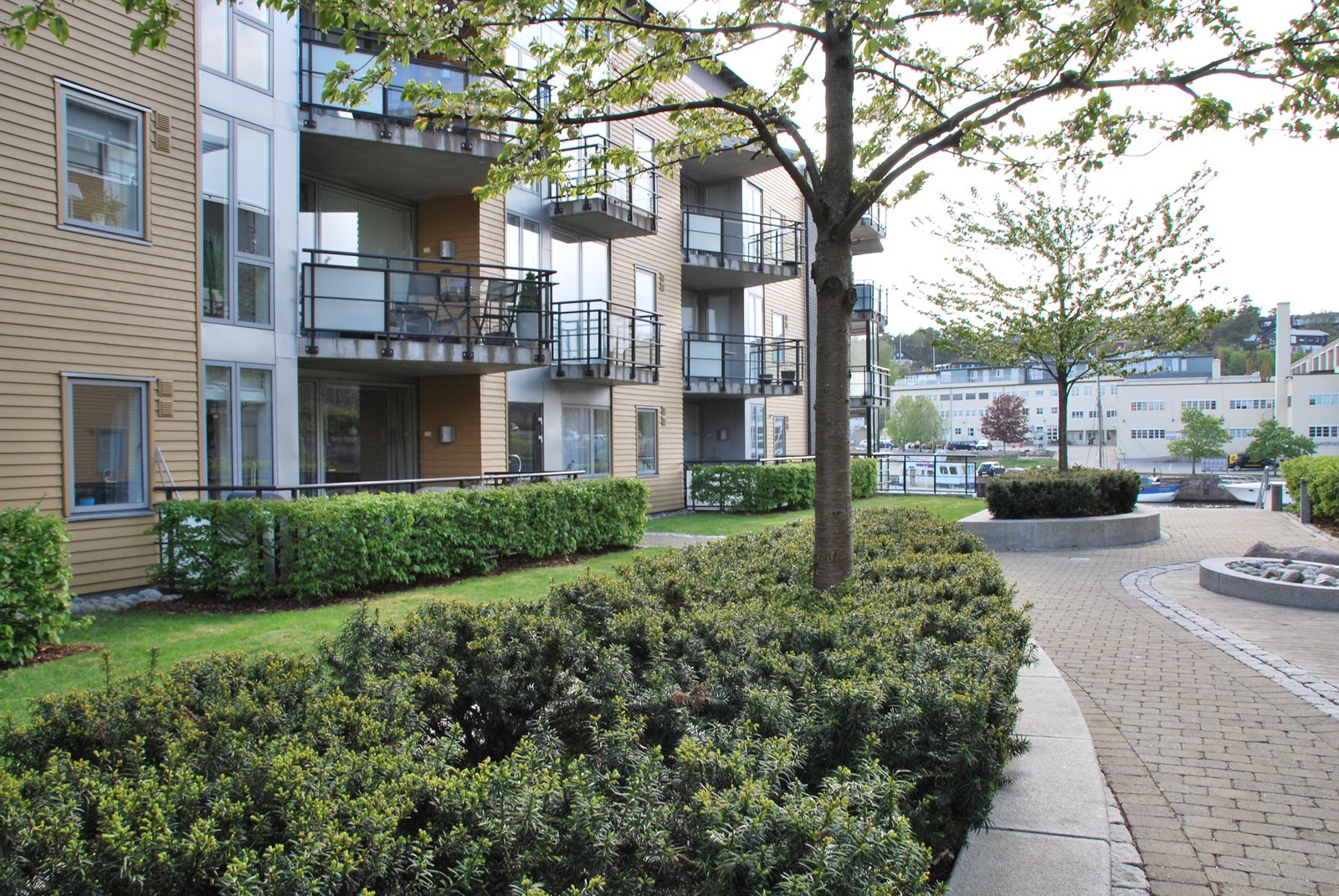 Uteområde utenfor leiligheten Galleribilde