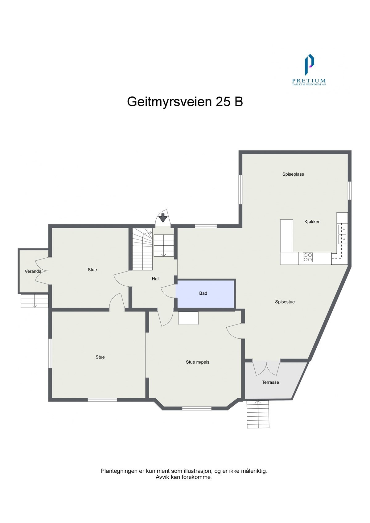 Plantegning - 1. Etasje Galleribilde