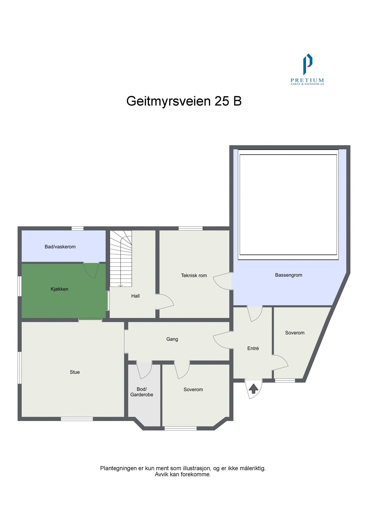 Plantegning - Kjeller Galleribilde