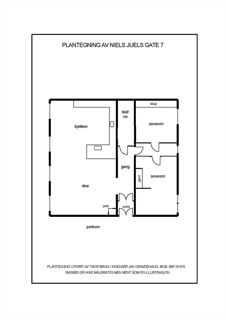 Alternativ plantegning for utvidelse av bad Galleribilde
