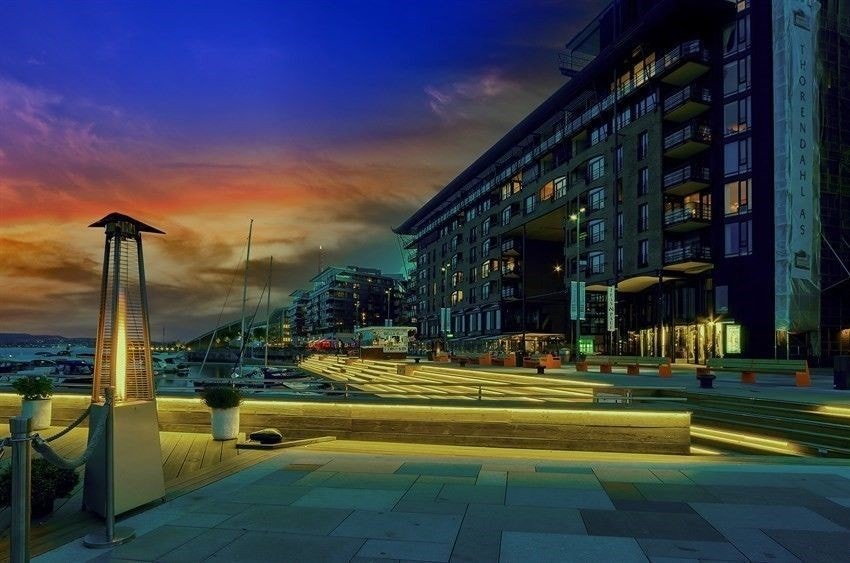 Kort avstand til områder som Aker Brygge og Tjuvholmen Galleribilde