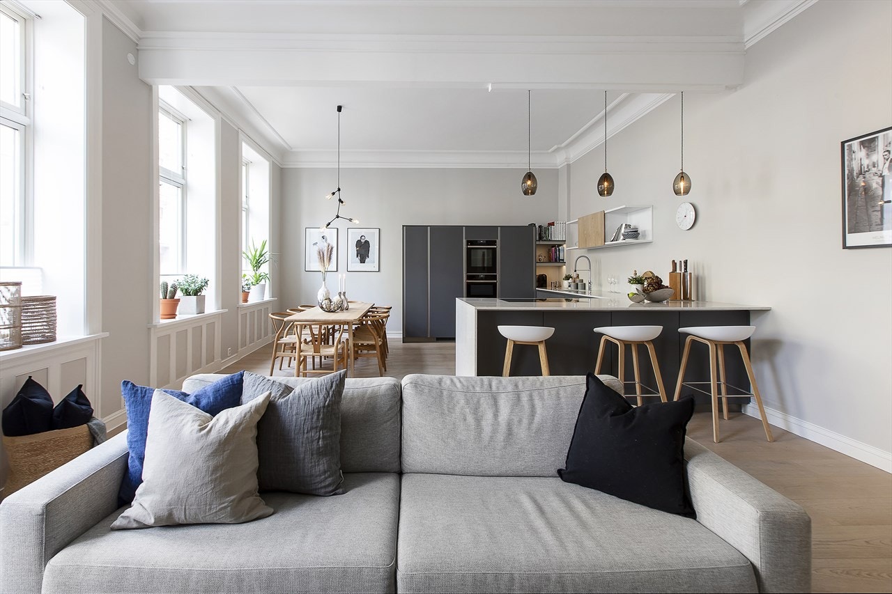 Leiligheten er oppusset i 2017 og har god standard Galleribilde