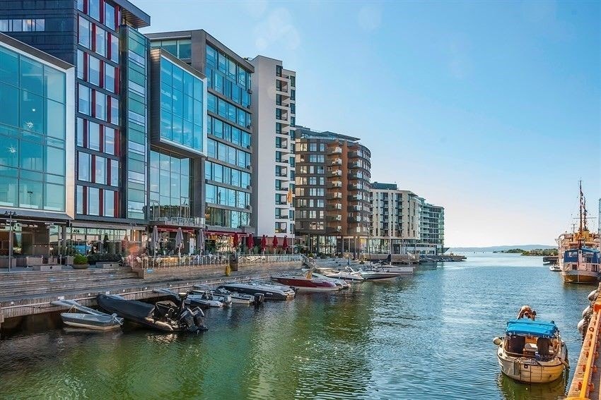 Kort avstand til områder som Aker Brygge og Tjuvholmen Galleribilde