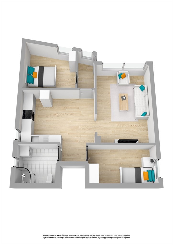 Hybel 1.etg Galleribilde