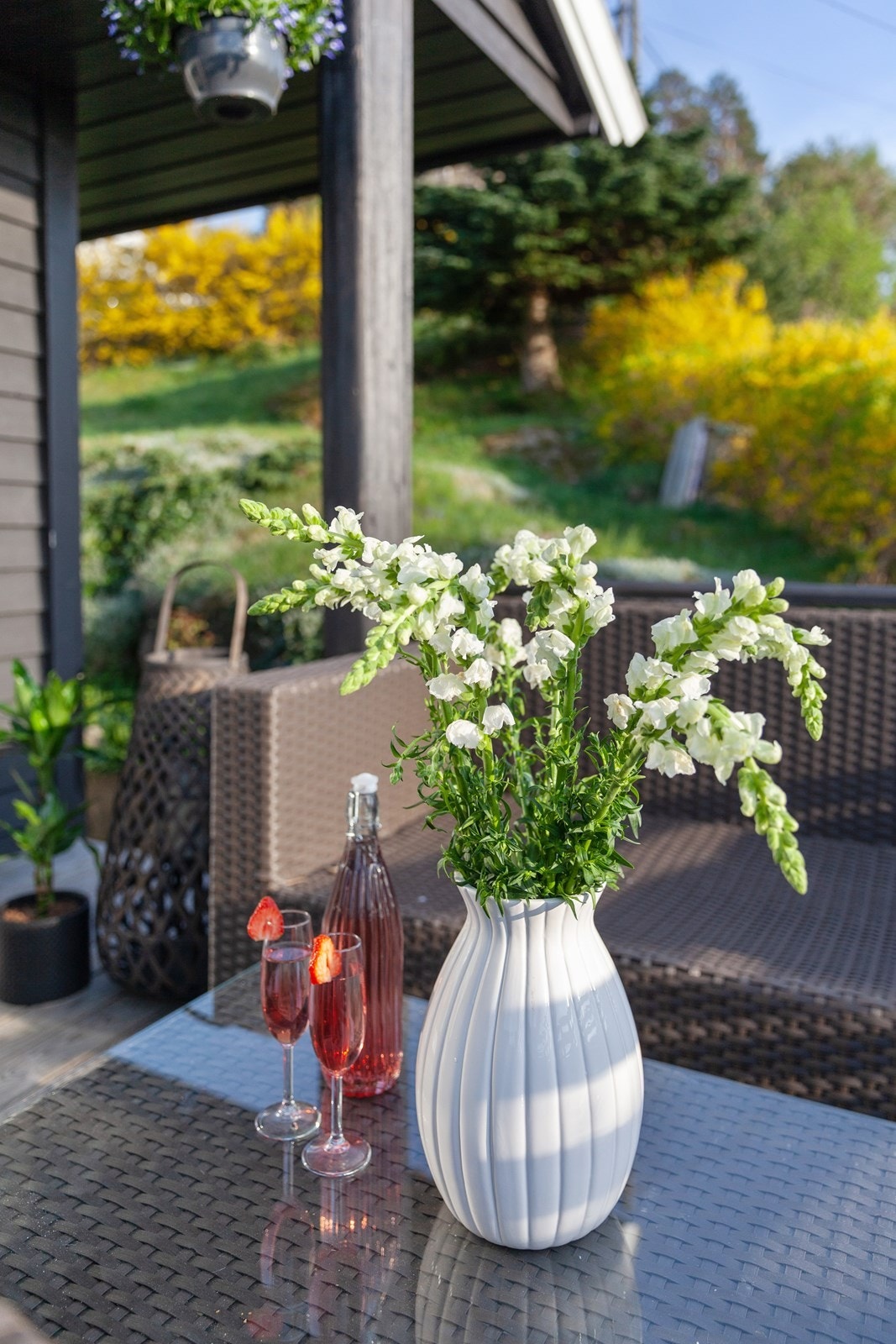 Terrasse og detalj Galleribilde