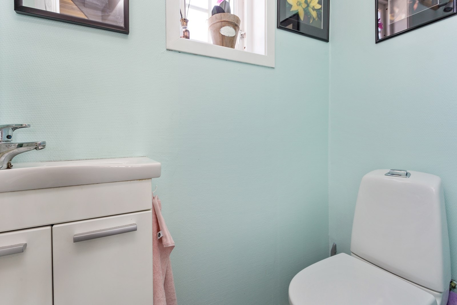 Gjestetoalett. Galleribilde