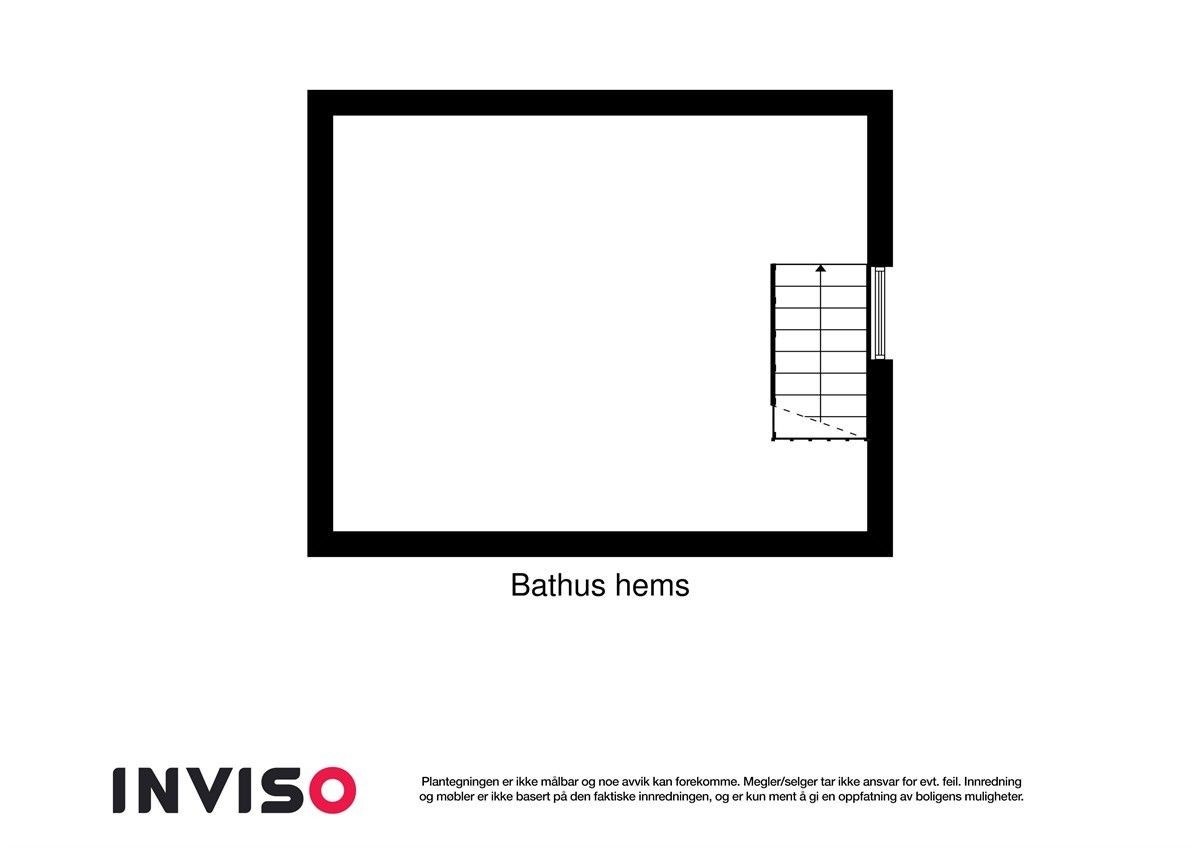 Planskisse hems i båthus Galleribilde