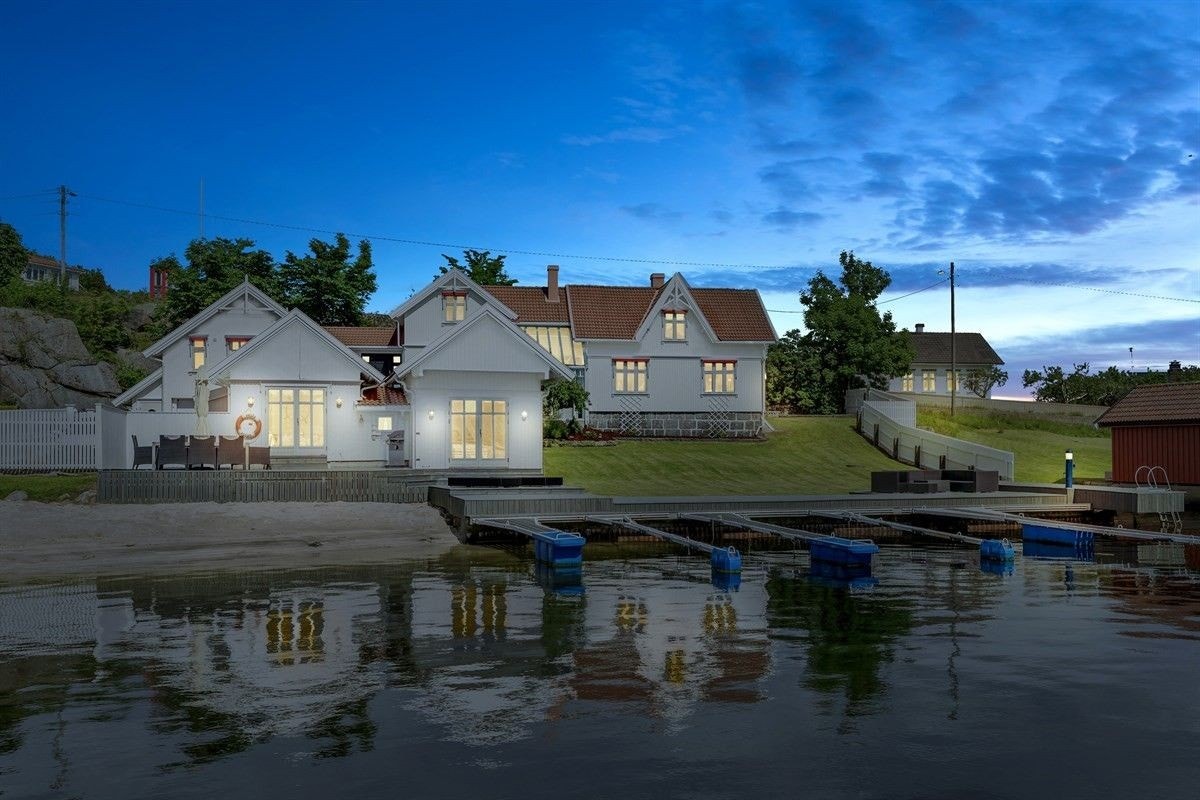 Koselig kveldstemning Galleribilde