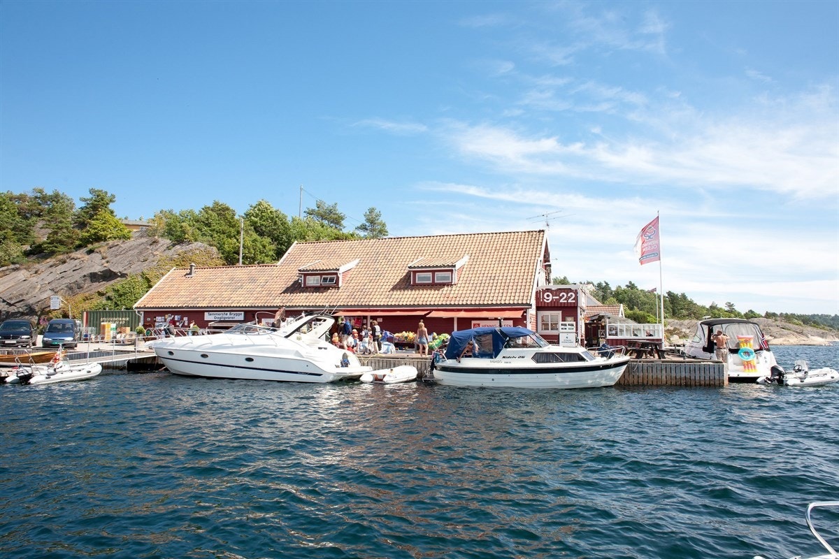 Kort avstand til Tømmerstø Brygge Galleribilde