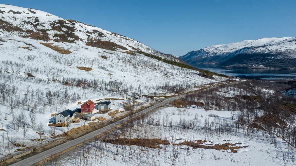 Områdebilde i retning Kaldfjorden