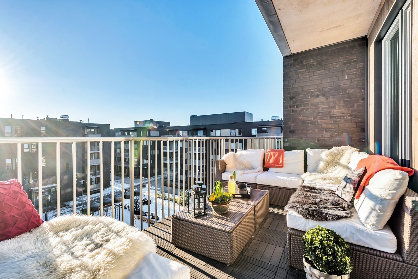 Utsikt mot vest Galleribilde