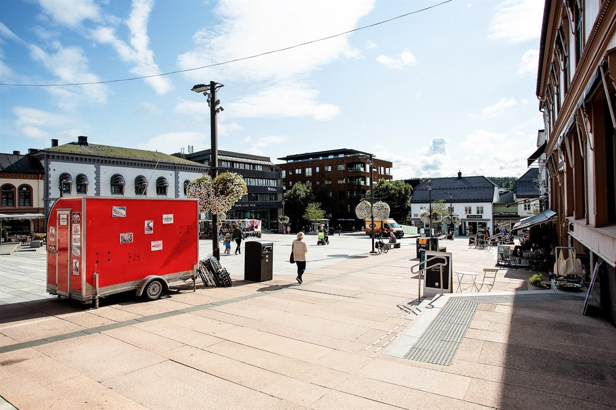 Nærområde; Tønsberg torv Galleribilde