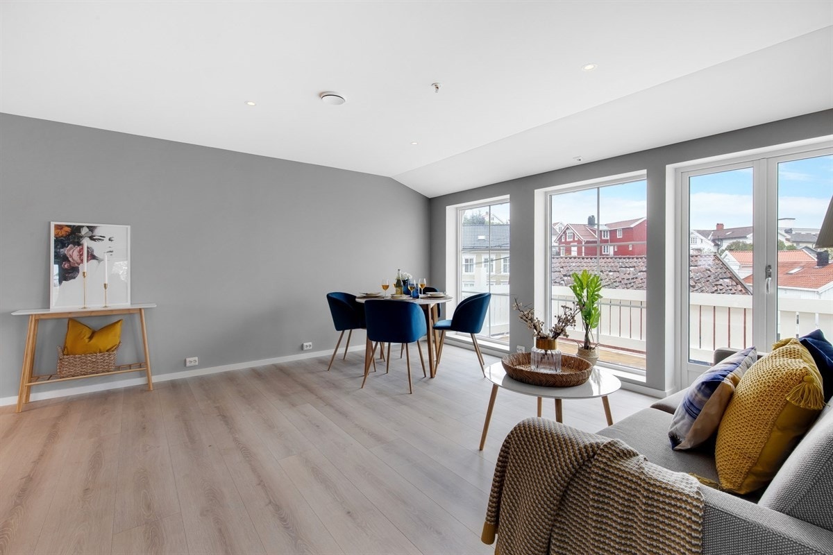 Ny leilighet fra 2019 med meget god planløsning og gode materialvalg. Galleribilde