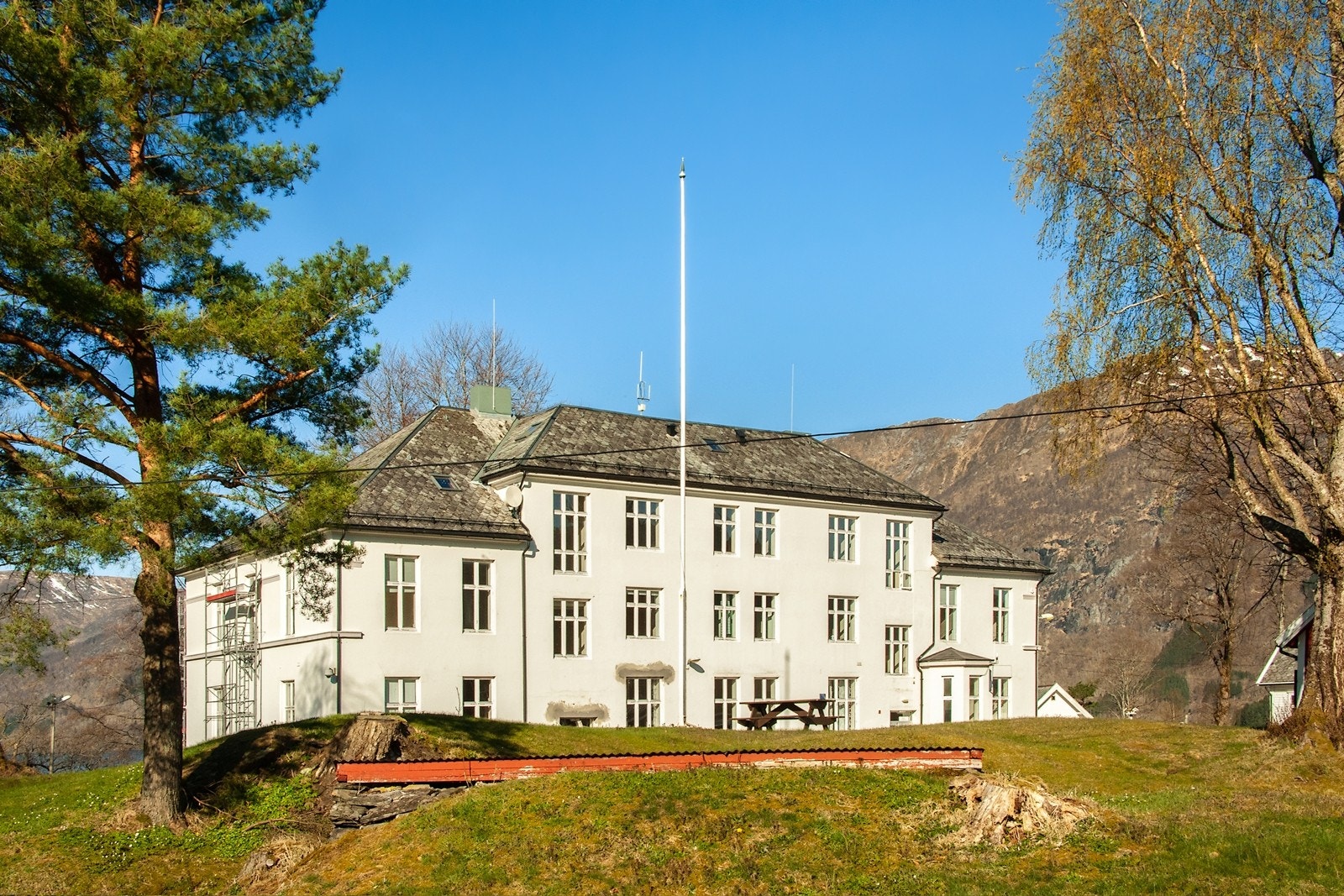 Hovedbygget på øyen Galleribilde