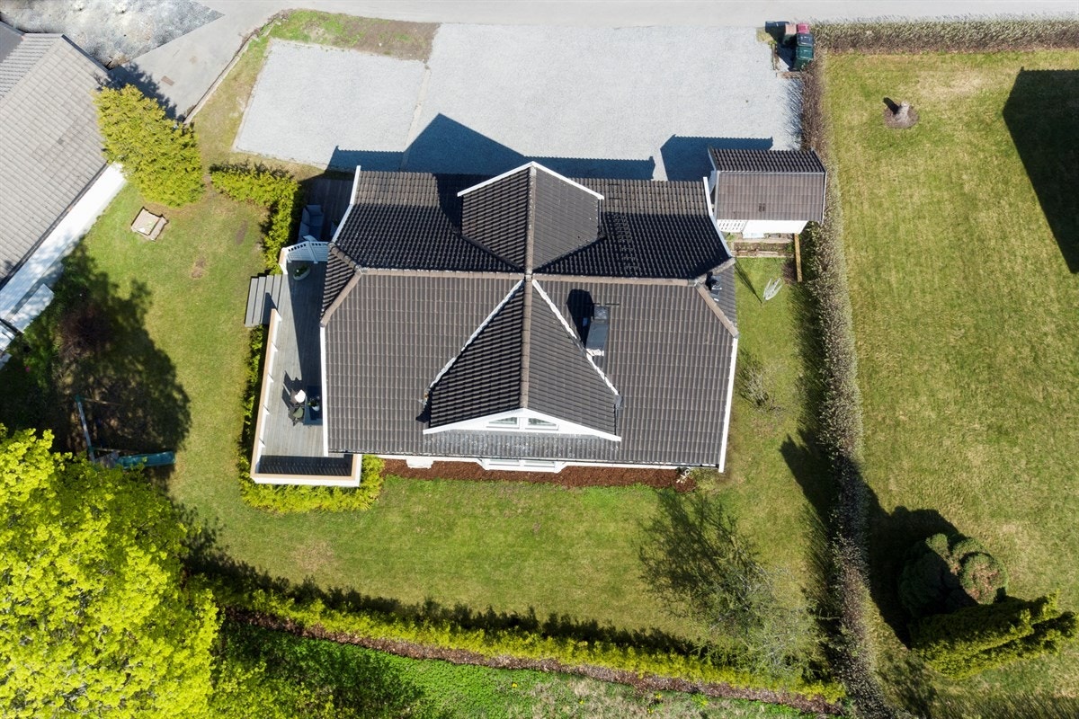 I barnevennlig boligfelt, tett på marka. Galleribilde