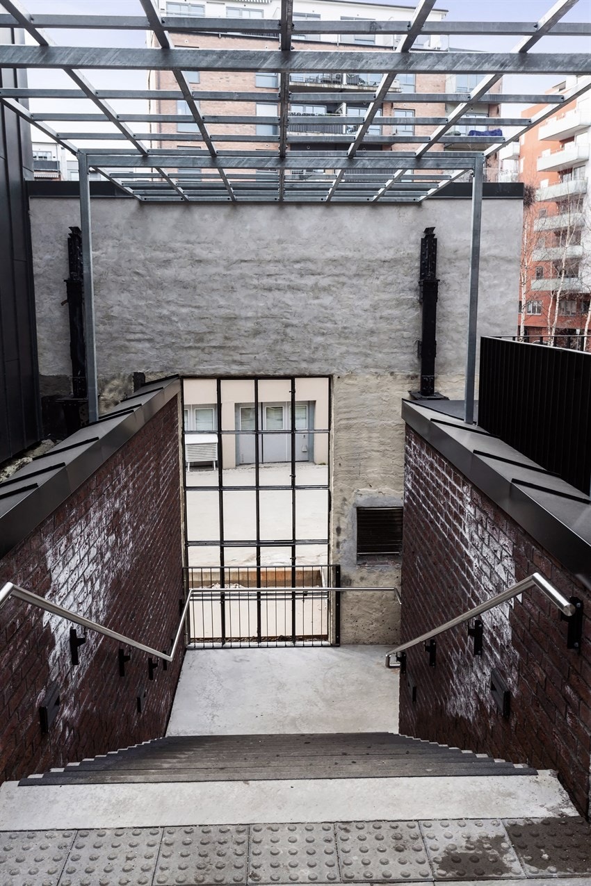 Trappeløp til Kværnerdammen Borettslag. Galleribilde