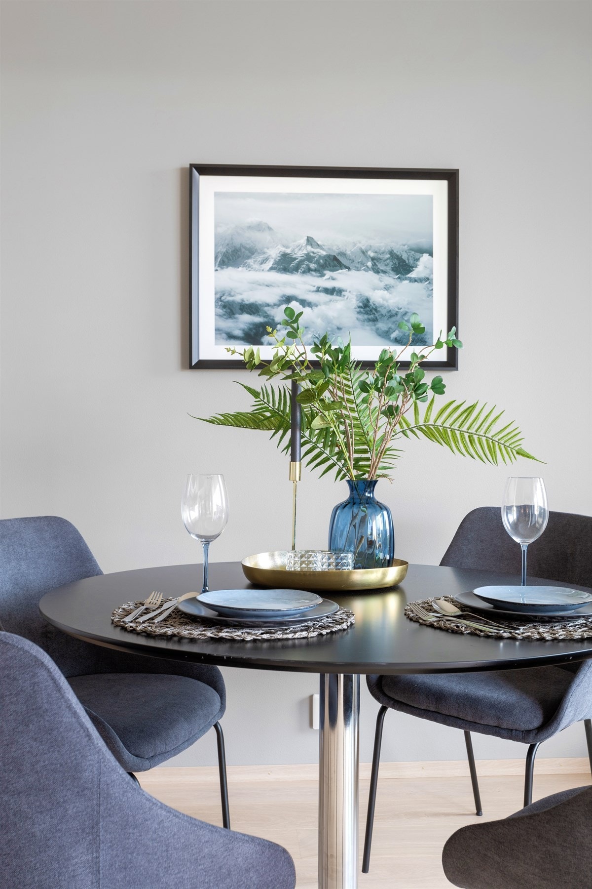 Hyggelig spiseplass. Galleribilde