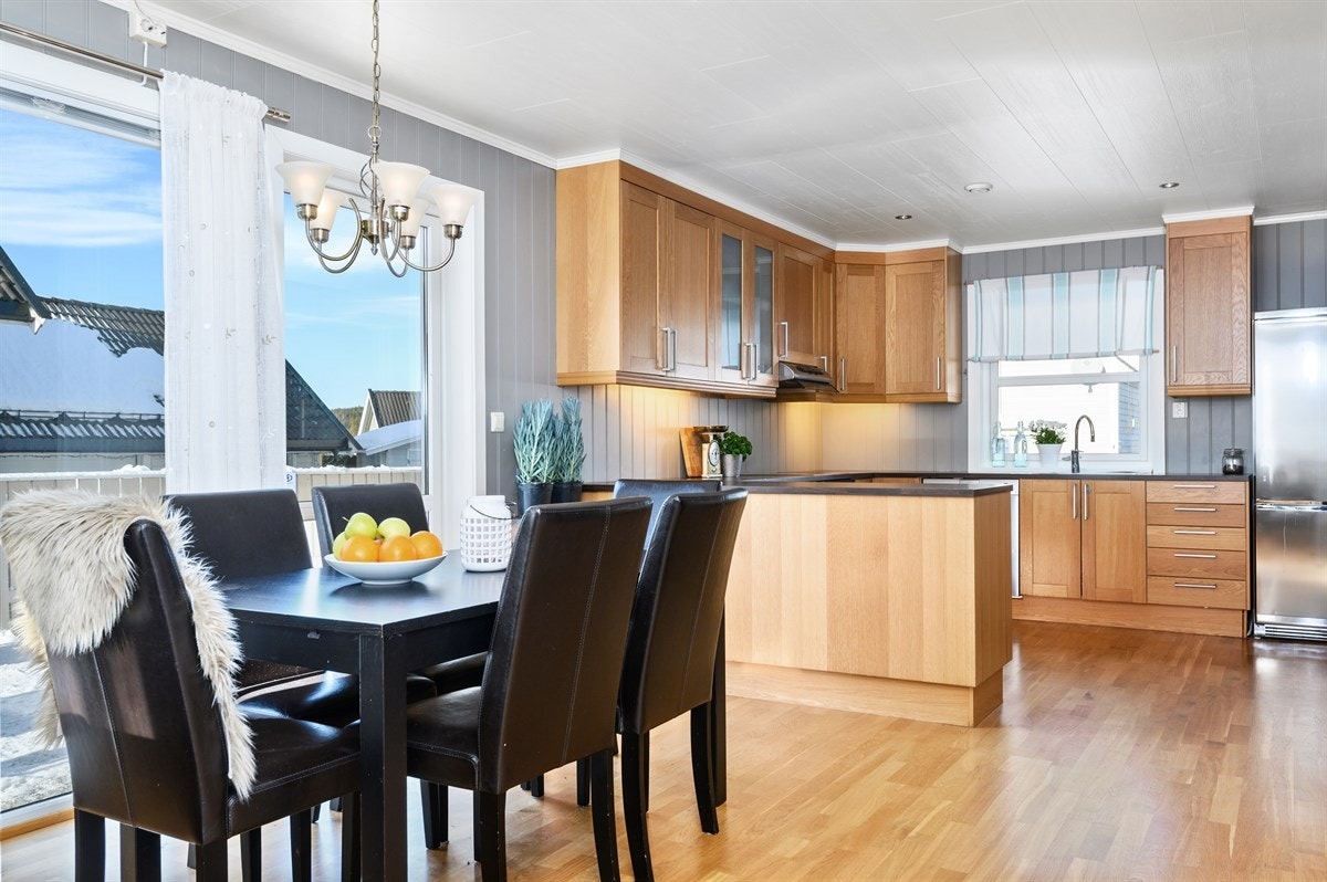 Den åpne løsningen byr på flere møbleringsmuligheter. Galleribilde