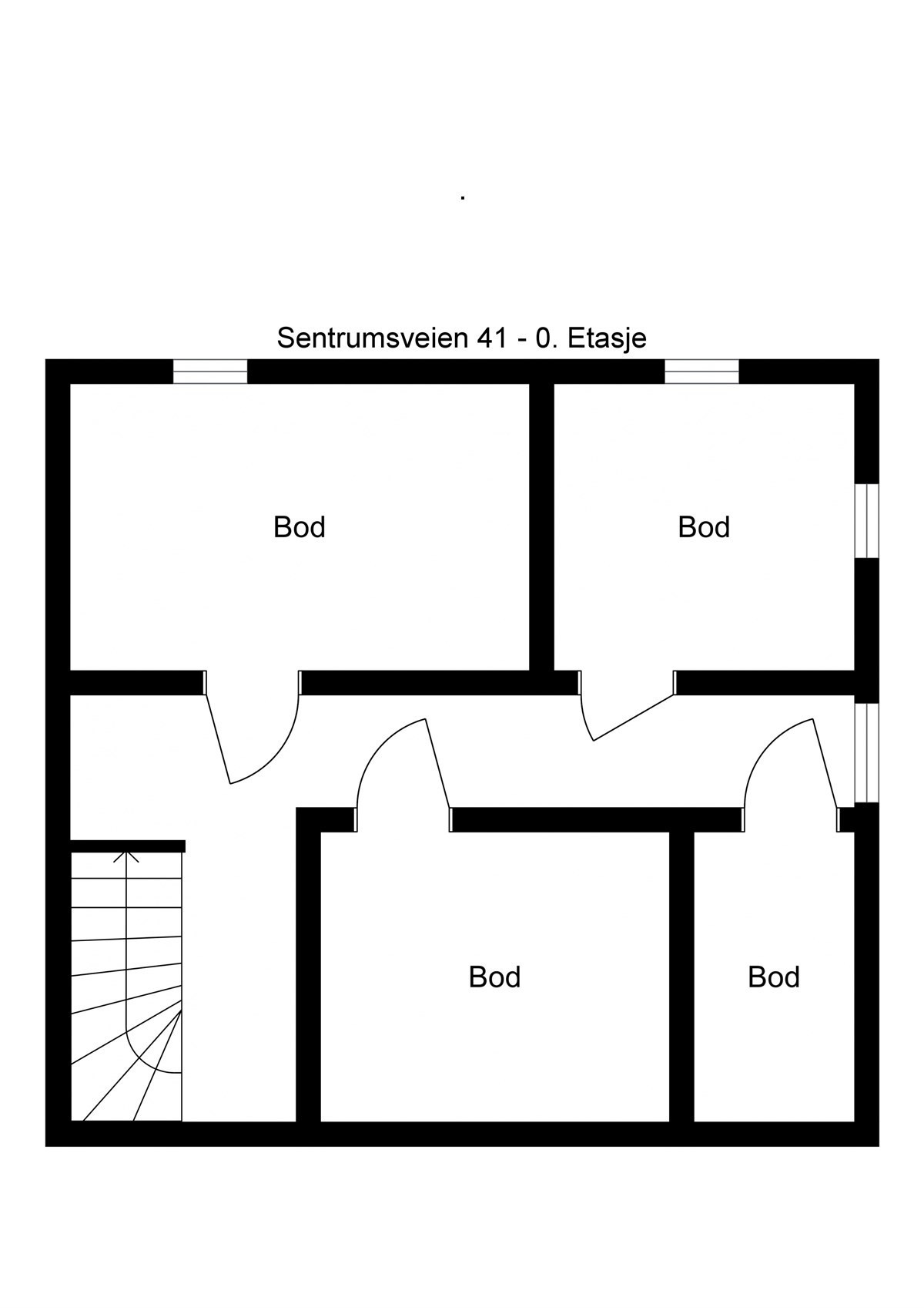 Planskisse 0. etasje