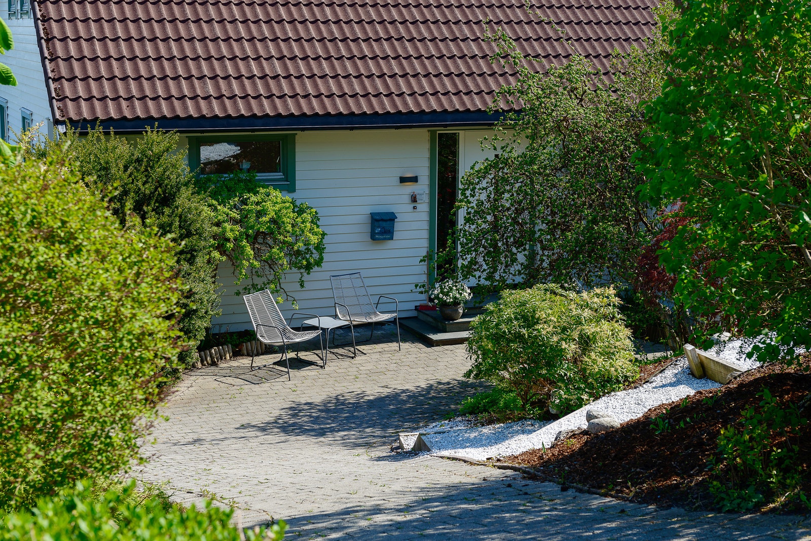 Inngangsparti Galleribilde