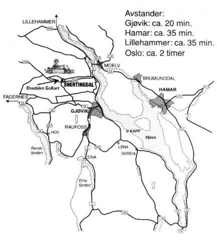 Oversiktskart Galleribilde