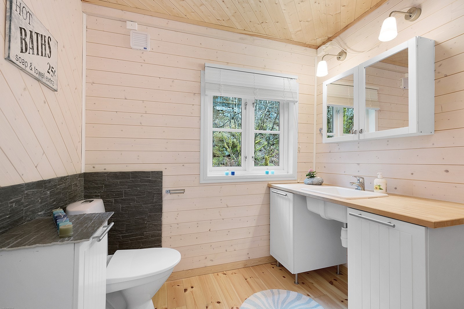 Toalettrommet også modernisert i 2012 Galleribilde