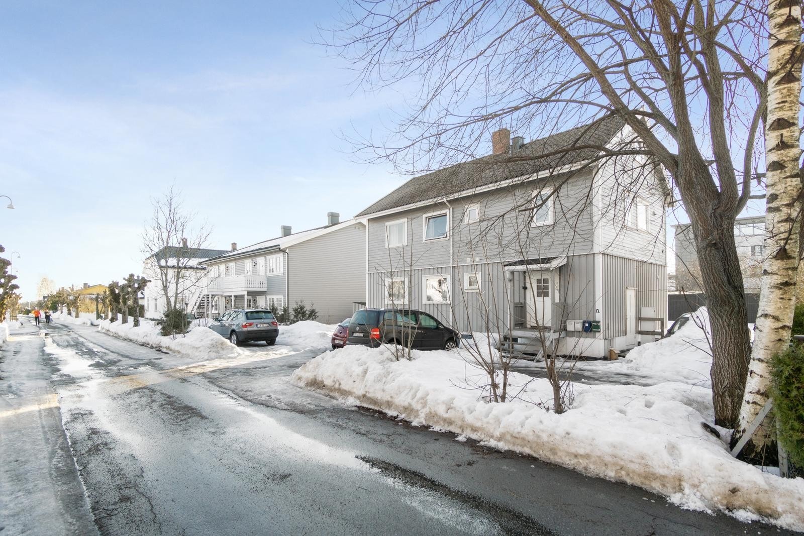 Leiligheten ligger i et veletablert boligstrøk Galleribilde