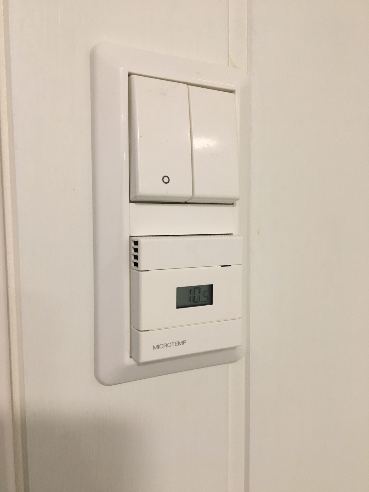 Alle rom har eget termostat til gulv-varme Galleribilde